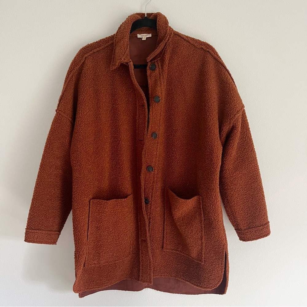 Oversized Sherpa Jacket